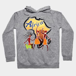 Afrikanische Kultur Tänze sind wunderschön Hoodie